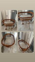 Oude rieten wieg (85/57/75 cm), Kinderen en Baby's, Babywiegjes en Ledikanten, Ophalen, Gebruikt, Wieg