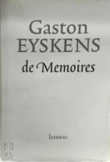Gaston EYSKENS - De Memoires - Vierde druk 1994 beschikbaar voor biedingen