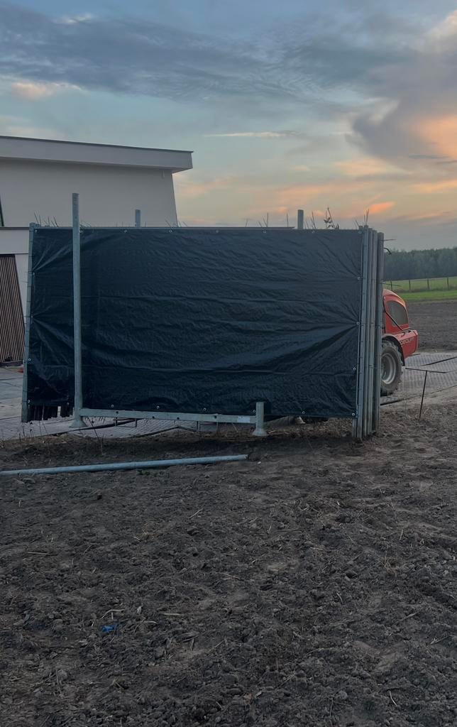 Heras hekwerk, Tuin en Terras, Tuinpoorten, Zo goed als nieuw, IJzer, 200 cm of meer, 200 cm of meer, Ophalen