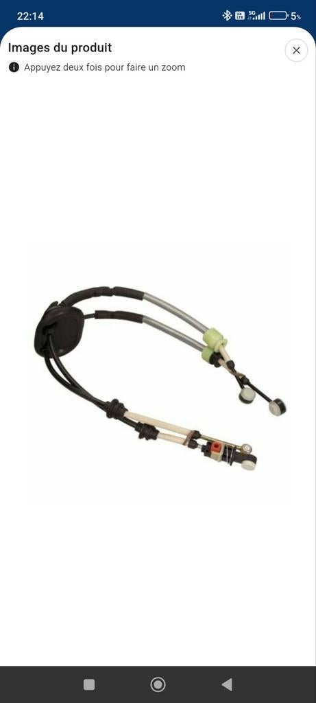 Cables Tringlerie boite vitesse peugeot 307 marque maxgear, Peugeot