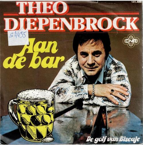 Vinyl, 7"   /   Theo Diepenbrock – Aan De Bar, Cd's en Dvd's, Vinyl | Overige Vinyl, Overige formaten, Ophalen of Verzenden