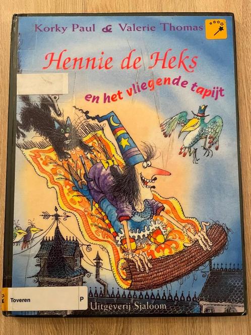 Hennie de heks en het vliegende tapijt, Livres, Livres pour enfants | 4 ans et plus, Enlèvement ou Envoi