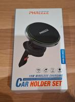 Nieuwe Phreeze Car Holder Set 15W Wireless Charger voor auto, Ophalen of Verzenden, Nieuw, Auto