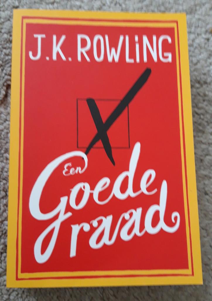 J.K. Rowling - Een goede raad, Boeken, Romans, Zo goed als nieuw, Ophalen of Verzenden