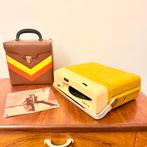 VINTAGE PLATENSPELER LESA MARY 2 PLATENSLIKKER GEEL RARE, Audio, Tv en Foto, Platenspelers, Overige merken, Gebruikt, Automatisch