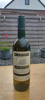 Wijnfles M. Lacoste 2008, Verzamelen, Ophalen of Verzenden, Zo goed als nieuw