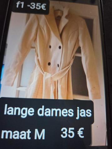 Belle veste chaude Lange pour femme taille M, Enlèvement ou Envoi, Comme neuf, Taille 38/40 (M), Beige