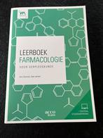 Leerboek farmacologie, Ophalen of Verzenden, Nieuw
