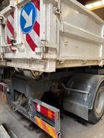 Vrachtwagen Mercedes met container en kraan, Achterwielaandrijving, Mercedes-Benz, Bedrijf, 2 deurs