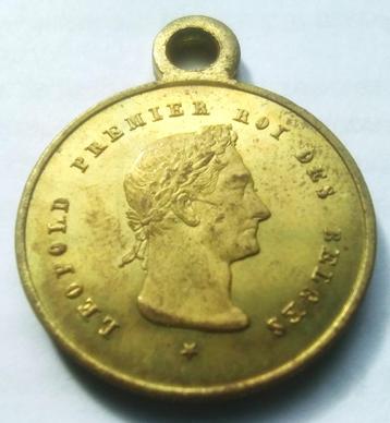 medaille 1856 Leopold 1 25e verjaardag eedaflegging beschikbaar voor biedingen