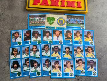 PANINI FOOTBALL 87 RAC.MECHELEN / ST NIKLAAS 15 STICKERS  beschikbaar voor biedingen