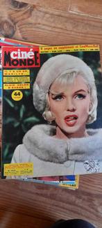 Set van 9 tijdschriften 1960-1975, MARILYN MONROE, Verzamelen, Verzenden, 1960 tot 1980, Tijdschrift