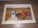 beperkte zeefdruk „The Last Flight of the Red Baron” WO1, Ophalen of Verzenden