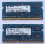 Elpida SO-DIMM 8gb ddr3 (1333mhz), Computers en Software, RAM geheugen, Ophalen of Verzenden, Zo goed als nieuw, DDR3