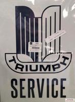 Triumph service schild GAC9932X, Enlèvement ou Envoi, Neuf