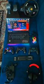 Next-Level Gaming Pack - Laptop MSI RTX+ Ferrari Wheel ⚡️, Computers en Software, Windows Laptops, Ophalen of Verzenden, Zo goed als nieuw