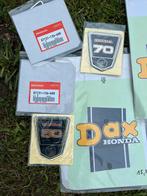 Honda DAX stickers, uitlaat, voorvelg en oliekoeling, Pot d'échappement, Enlèvement ou Envoi
