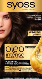 2x Syoss Oleo Intense - Haarverf - 4-86 Fluweelbruin, Ophalen of Verzenden, Nieuw