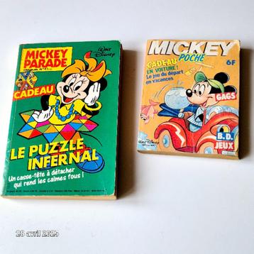 Mickey maandelijkse set van 2, 1 pocket en 1 parade om te le beschikbaar voor biedingen