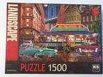 Puzzel KS games, Ophalen, 500 t/m 1500 stukjes, Zo goed als nieuw, Legpuzzel