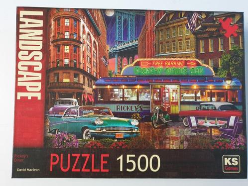 Puzzel KS games, Hobby en Vrije tijd, Denksport en Puzzels, Zo goed als nieuw, Legpuzzel, 500 t/m 1500 stukjes, Ophalen