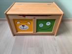 Houten speelgoed kist Pin Forniture, Kinderen en Baby's, Ophalen of Verzenden, Zo goed als nieuw