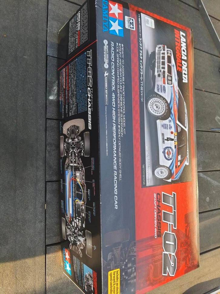 Tamiya Lancia Delta Integrale, Hobby en Vrije tijd, Modelbouw | Radiografisch | Auto's, Ophalen of Verzenden