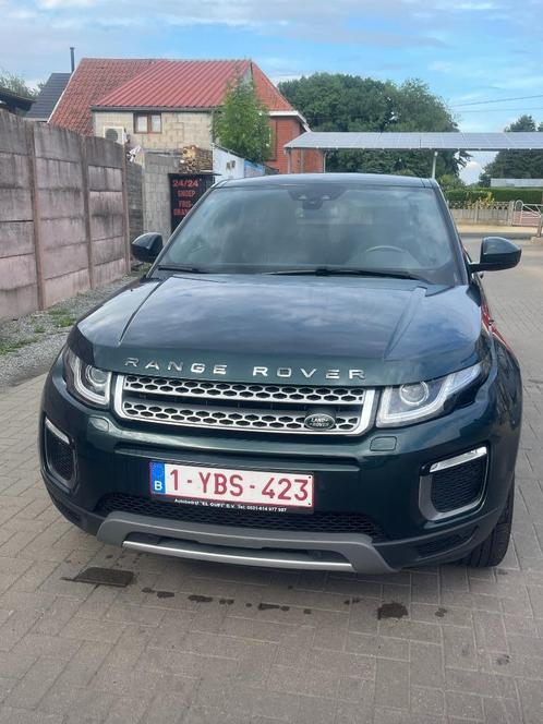 Range Rover Evoque 2.0 TD4 - 150 pk Donkergroen metallic gek, Auto's, Land Rover, Particulier, Range Rover, Diesel, Euro 6, SUV of Terreinwagen