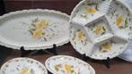 MOOIE SET SERVEERBORDEN PORCELEIN MADE IN ITALY "Vintage", Huis en Inrichting, Keuken | Servies, Ophalen of Verzenden, Zo goed als nieuw