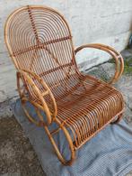 Mooie vintage rotan stoel in perfecte staat...0478028005, Huis en Inrichting, Stoelen, Ophalen of Verzenden, Zo goed als nieuw