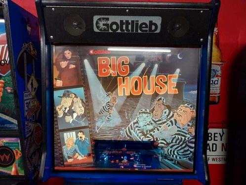 Flipper Gottlieb modèle ''Big House'', Collections, Machines | Flipper (jeu), Utilisé, Gottlieb, Enlèvement