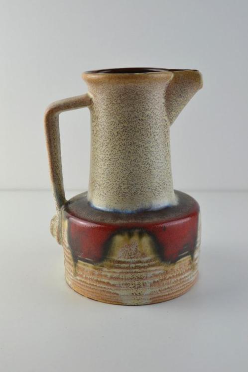 Vintage West Germany vaas / kruik, Maison & Meubles, Accessoires pour la Maison | Vases, Utilisé, Moins de 50 cm, Poterie ou Porcelaine