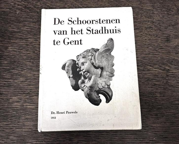 De schoorstenen van het Stadhuis van Gent., Antiek en Kunst, Antiek | Boeken en Manuscripten, Ophalen of Verzenden