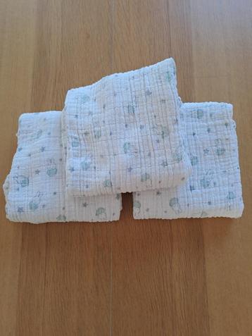 Pakket: tetradoeken & swaddles Jollein/Briljant/Little Dutch, Enlèvement, Utilisé, Autres types
