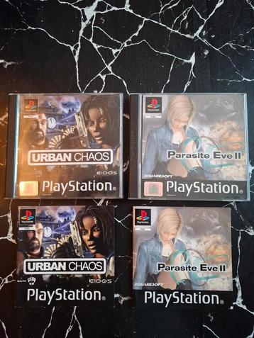 2 ZELDZAME PlayStation 1-games! Wieg! beschikbaar voor biedingen