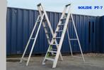 Escabeaux industriels 4-12 avec révision, Solid Petry Altrex, Bricolage & Construction, Échelles & Escaliers, Enlèvement ou Envoi