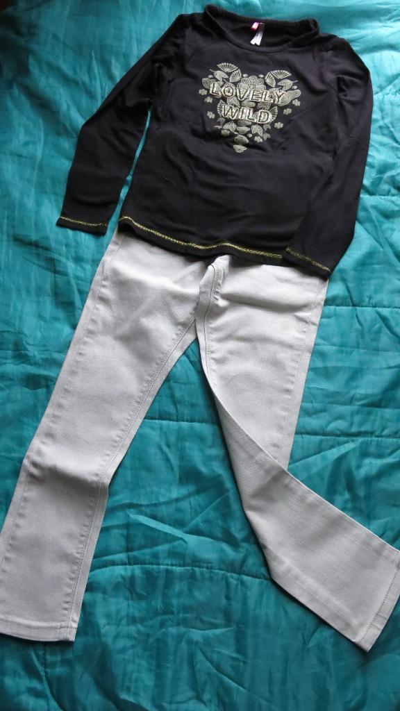 Petit lot 8 ans, état neuf, Orchestra/ Lisa Rose, Kinderen en Baby's, Kinderkleding | Maat 128, Zo goed als nieuw, Meisje, Setje