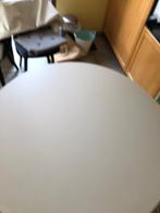Ronde eettafel, Huis en Inrichting, Tafels | Eettafels, Ophalen, Gebruikt, 50 tot 100 cm, Rond