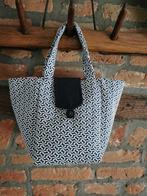 trapeziumvormige stadstas, Ophalen of Verzenden, Nieuw, Blauw, Handtas