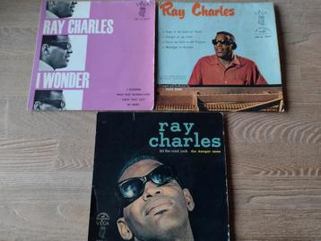 LOT: 3 OLDIES EP SINGLES van RAY CHARLES (hit the road Jack) beschikbaar voor biedingen