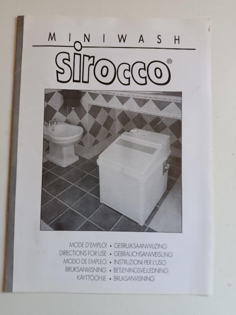 ② MINI LAVE-LINGE DOMO SIROCCO, L 45, H 44, Profondeur 54 cm