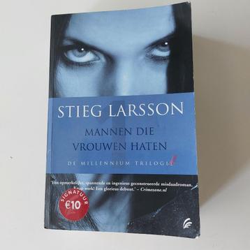 Misdaadroman "Mannen die vrouwen haten" Stieg Larsson beschikbaar voor biedingen