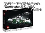 Lego Architecture - 21054 The White House Washington, Nieuw, Complete set, Ophalen of Verzenden, Lego