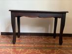 Stevige bijzettafel / salontafel / zitbankje, Huis en Inrichting, Ophalen, Gebruikt, 50 tot 100 cm, Eikenhout