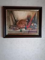 Schilderij fazanten getekend J Reynders, Antiek en Kunst, Ophalen