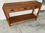 Teak sidetable, Ophalen of Verzenden, Zo goed als nieuw, Teakhout