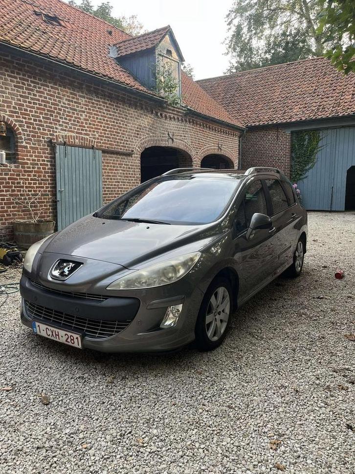Peugeot 308sw, Auto's, Peugeot, Particulier, Bluetooth, Diesel, Overige carrosserie, 5 deurs, Handgeschakeld, Zilver of Grijs