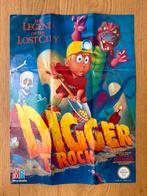 NINTENDO NES - Vintage poster Digger T. Rock, Nieuw, Ophalen of Verzenden, A1 t/m A3, Rechthoekig Staand