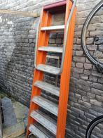 Trapladder 1m90, Ophalen, Gebruikt, Ladder, Opvouwbaar of Inschuifbaar