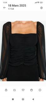 BLOUSE TOP negen lange mouwen transparant zwart voile L, Kleding | Dames, Pimkie, Ophalen of Verzenden, Nieuw, Zwart